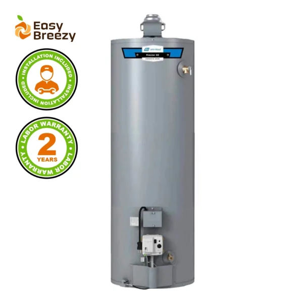 John Wood Tank Water Heater – 40 Gallon – Atmospheric Vent – Model AV40N