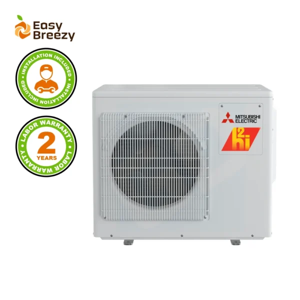 Mitsubishi 3 Ton Cold Climate Heat Pump