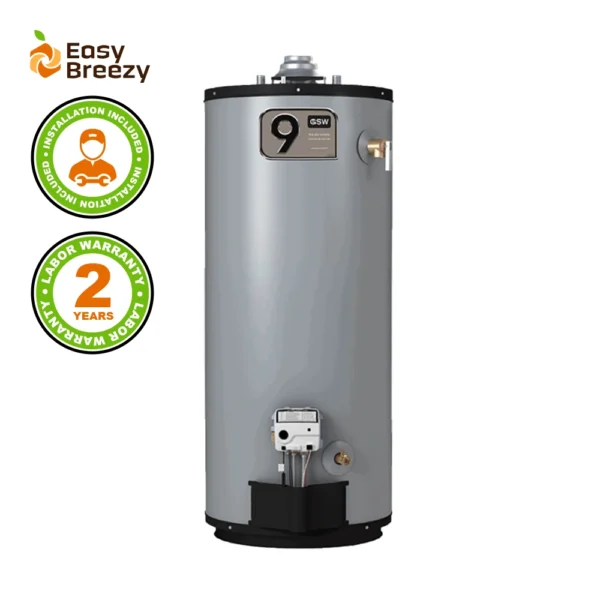 Tank Water Heater – GSW – 50 Gallon – Atmospheric Vent – Model G650T40N
