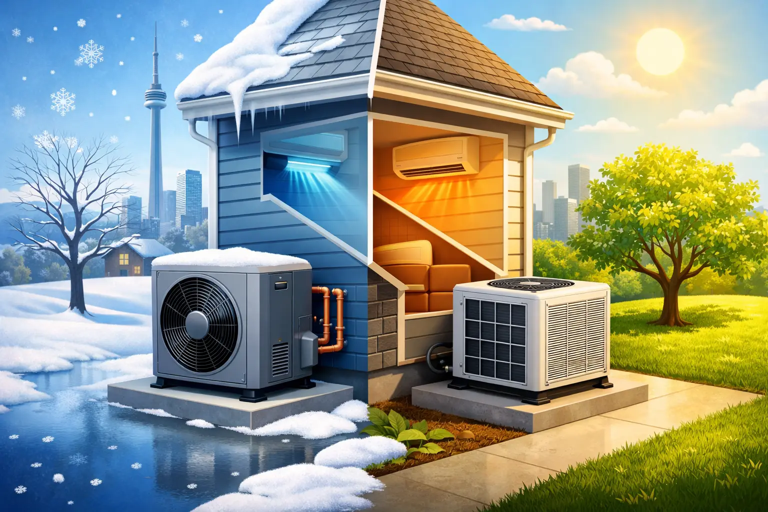 Heat Pump Versus Air Conditioner for GTA Homes